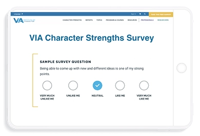 Step 1: Discover your strengths